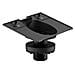 Tap Riser Mount Kit di Fissaggio Controller per Videoconferenza Colore Nero - Foto miniatura 1