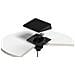 Tap Riser Mount Kit di Fissaggio Controller per Videoconferenza Colore Nero - Foto miniatura 5