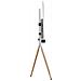 Supporto TV Universale Tripod per TV da 32 a 65" Colore Quercia / Silver Grey - Foto miniatura 3