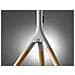 Supporto TV Universale Tripod per TV da 32 a 65" Colore Quercia / Silver Grey - Foto miniatura 5