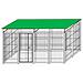 Recinzione Box In Rete Per Stoccaggio Bombole Di Gas Con Copertura Zincatura A Caldo 400x200xh180 Cm - Foto miniatura 1