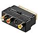 AVK 196 G 3x RCA 4-pin mini DIN cavo di interfaccia e adattatore - Foto miniatura 1
