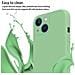 Cadorabo Catena Di Telefoni Cellulari Compatibile Con Apple Iphone 13 Mini In Liquid Verde Chiaro - Coperchio Di Protezione In Silicone Con Cordino Regolabile In Lunghezza - Foto miniatura 3