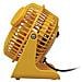Perel Ventilatore Da Tavolo Ø 10 Cm Giallo - Foto miniatura 3