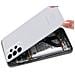 Copribatteria Galaxy A33 5g Originale Awesome Awesome White - Foto miniatura 2