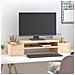Supporto Per Monitor 70x27,5x15cm In Legno Massello Di Pino - Foto miniatura 3