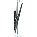 Lp4391t-b Supporto Tv A Parete 2,29 M (90"") Nero - Foto miniatura 5