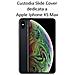 Custodia Tpu Silicone Slide Cover Case Per Apple Iphone Xs Max Lilla - Foto miniatura 2