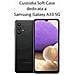 Custodia Tpu Silicone Cover Soft-case Per Samsung Galaxy A33 5g A336 Red - Foto miniatura 2
