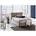 Letto Piazza E Mezza Desirée, Letto Contenitore Con Rivestimento In Tessuto, 100% Made In Italy, Apertura Frontale, Con Materasso Cm 120x190 Incluso, Tortora - Foto miniatura 1