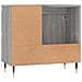 Armadietto Bagno Grigio Sonoma 65x33x60 Cm In Legno Multistrato - Foto miniatura 9