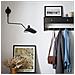Appendiabiti A Parete Attaccapanni Da Muro Mensole Da Muro Nero Frg178-sch - Foto miniatura 4