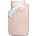 Biancheria Da Letto Per Bambini Bibi Fiori Sparsi Rosa Rosso Turchese 100 X 135 - Foto miniatura 1