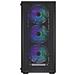 Case Ventum 200 ARGB Full Tower ATX, micro ATX, Mini-ITX 2 Porte USB 2.0 Colore Nero (Finestrato) - Foto miniatura 4