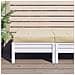 Cuscino Per Pallet Beige 60x60x8 Cm In Tessuto Oxford - Foto miniatura 1
