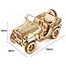 Puzzle In Legno 3d - Jeep Militare Del 1940 - Foto miniatura 6