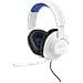 Q100PWHTBLU cuffia e auricolare Bianco - Foto miniatura 8