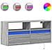 Mobile TV a Parete con Luci LED Grigio Sonoma 100x31x45 cm - Foto miniatura 1