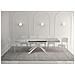 Tavolo allungabile 80x140/224 cm Karida cemento gambe bianche - Foto miniatura 3