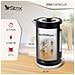 Skt1167blk Nordic Tostapane A Fessura Larga A 2 Fette+ Bollitore Elettrico 1,7l Senza Bpa 2200w Nero - Foto miniatura 2