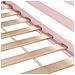 Letto A Mezza Altezza Legno Di Pino Ascoux 90 X 200 Cm Rosa - Foto miniatura 6