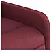 Poltrona Reclinabile in Tessuto Rosso Vino - Foto miniatura 8