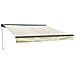 Tenda Saule 3,5 × 3 M Con Semicupio - Tessuto Beige E Struttura Grigia - Foto miniatura 1