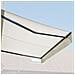 Tenda Saule 3,5 × 3 M Con Semicupio - Tessuto Beige E Struttura Grigia - Foto miniatura 3