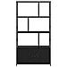 Libreria Rovere nero 80 x 30 x 155.5 cm Legno multistrato - Foto miniatura 6