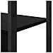 Libreria Rovere nero 80 x 30 x 155.5 cm Legno multistrato - Foto miniatura 9
