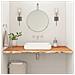 Piano Bagno 100x60x3,8 cm Rettangolare Legno Massello di Acacia - Foto miniatura 2