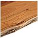 Piano Bagno 100x60x3,8 cm Rettangolare Legno Massello di Acacia - Foto miniatura 6