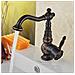 Rubinetto per lavabo da bagno, Blackswan, tipo M36, modello nero anticato, misura 21,3 cm - Foto miniatura 3