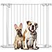 Bettacare Cancelletto Per Cani Safestep, Bianco, 103cm - 110cm, Passaggio Extra Basso, Apertura Extra Larga Di 81cm - Foto miniatura 1