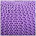 Pouf In Cotone Intrecciato Viola 45x45x30h - Foto miniatura 3