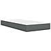 Struttura letto con materasso Grigio scuro 90 x 200 cm Tessuto - Foto miniatura 5