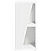 Mensola laterale Bianco 33 x 32 x 70,5 cm Legno multistrato - Foto miniatura 6