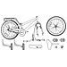 Bicicletta per Bambini 12 Pollici per bambini di 2-4 anni Verde - Foto miniatura 8