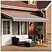 Telaio tenda elettrica con LED Bianco 4 × 3,5 m Alluminio - Foto miniatura 2