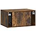 Mobile Porta TV da Muro 59,5 x 41 x 30 cm Rovere Fumo - Foto miniatura 6