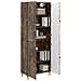 Set di armadi 2 pcs 66 x 34,5 x 90 cm Legno ingegnerizzato - Foto miniatura 2