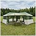 Tenda Familiare con Copertura Impermeabile 14 persona Verde - Foto miniatura 2