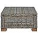 Tavolino da salotto GENDT Rattan naturale Grigio Kubu - Foto miniatura 4