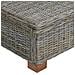 Tavolino da salotto GENDT Rattan naturale Grigio Kubu - Foto miniatura 6