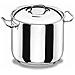 72125 - Padella super alta con coperchio professionale, 24 cm, in acciaio inox - Foto miniatura 1