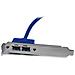 Adattatore piastra slot USB 3.0 A femmina 2 porte - Foto miniatura 3