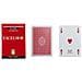 DNG21007 Carte Poker Excelsior Rosso - Foto miniatura 1
