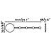Applique Han Led Nero 01001 - Foto miniatura 3