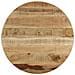 Tavolino da Caffè in Legno Massello Grezzo di Mango 65x32 cm - Foto miniatura 10