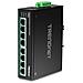 8-port Ind. Fast Eth Poe+ Switch Din-rail - Foto miniatura 1